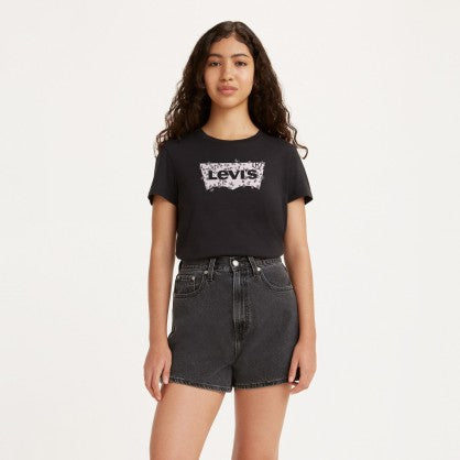 THE PERFECT TEE BW MARA FLORAL FILL CAVI