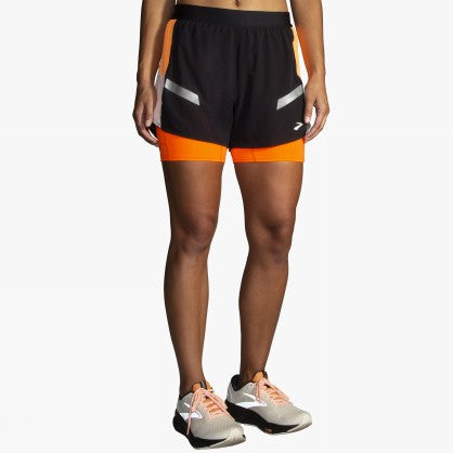 RUN VISIBLE 4 2IN1 SHORT 2.0"