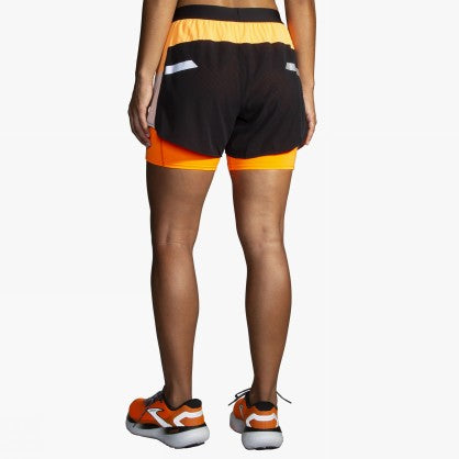 RUN VISIBLE 4 2IN1 SHORT 2.0"
