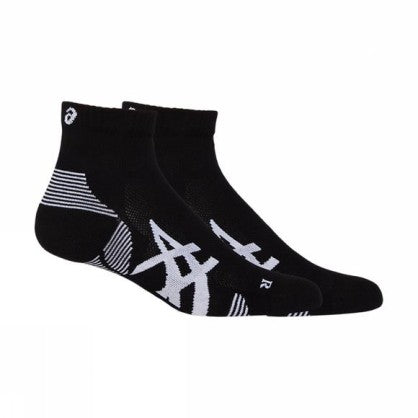 2PPK CUSHION RUN QUARTER SOCK