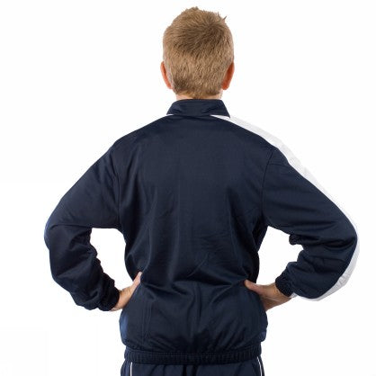 TEAM POLY KNIT WU JACKET BOYS