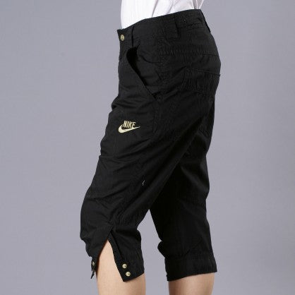 WOVEN CAPRI BERMUDA
