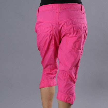 WOVEN CAPRI BERMUDA