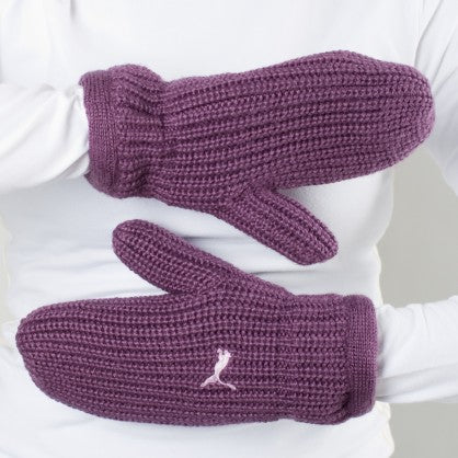 OVERSIZED KNIT MITTS