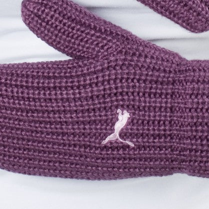 OVERSIZED KNIT MITTS