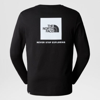 M L/S RED BOX TEE - EU