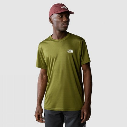 M REAXION RED BOX TEE - EU FOREST OLIVE
