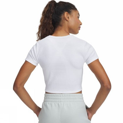 UA RIVAL RIB BABY TEE