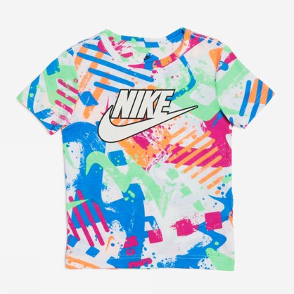 T-SHIRT COLORATA WHITE