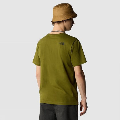 M S/S EASY TEE FOREST OLIVE