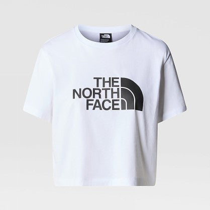 W S/S CROPPED EASY TEE TNF WHITE