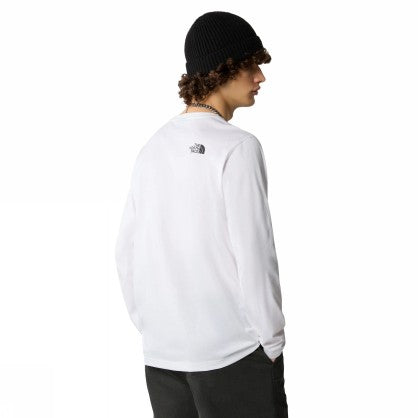 M L/S SIMPLE DOME TEE TNF
