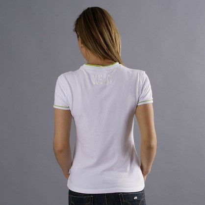 T-SHIRT GOLIA BIANCA COTONE STRETCH