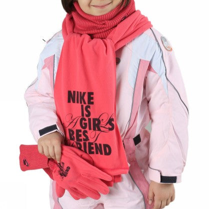 TEEN GIRL SCARF AND GLOVE SET