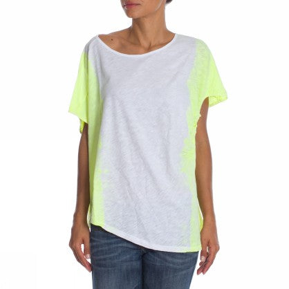 TSHIRT BIANCO GIALLO