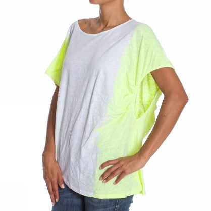 TSHIRT BIANCO GIALLO