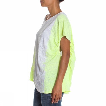TSHIRT BIANCO GIALLO