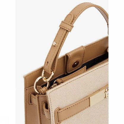 TH HERITAGE MINI SATCHEL CANVAS