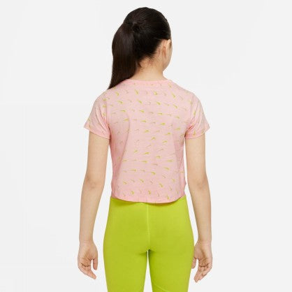 G NSW TEE CROP SWOOSHFETTI