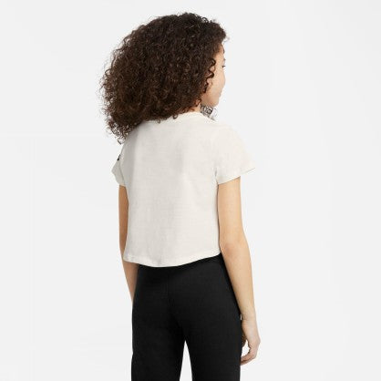 G NSW TEE SUN SWOOSH CROP