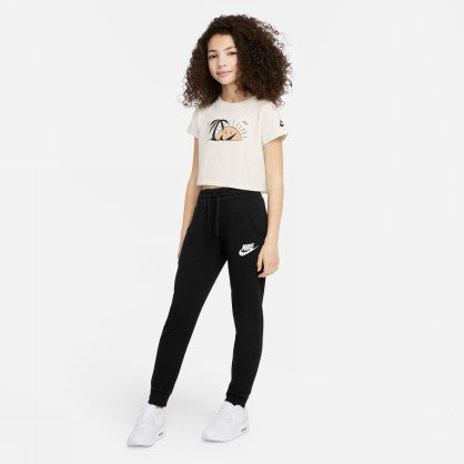 G NSW TEE SUN SWOOSH CROP
