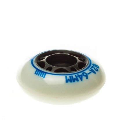 SET OF 4 BLUE WHEELS FOR INLINE SKATES