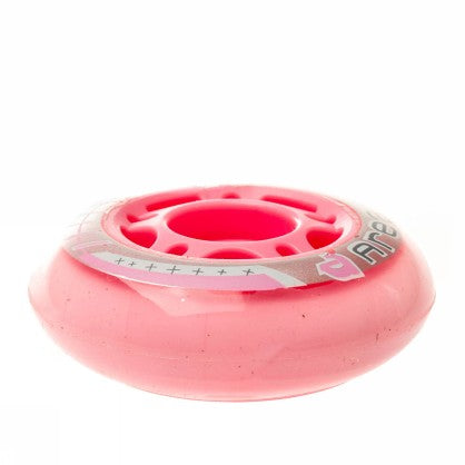 SET OF 4 PINK WHEELS FOR INLINE SKATES