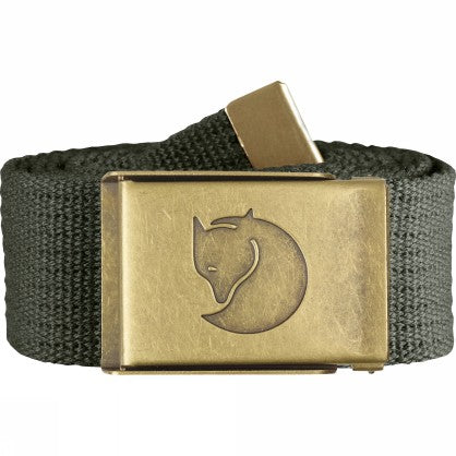 CANVAS BRASS BELT 4CM