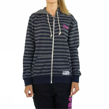 FELPA ZIP CAPPUCCIO
