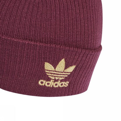 W FUR POM BEANIE