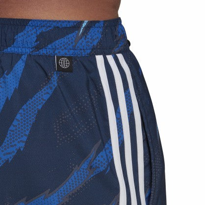 VERY SHORTLENGTH GRAPHIC SWIM SHORT