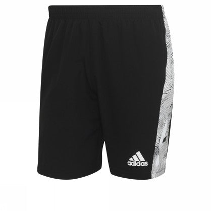 own the run short tiger camo