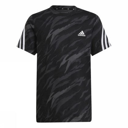 Boys Future Icons 3 Stripes Tee