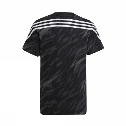 Boys Future Icons 3 Stripes Tee