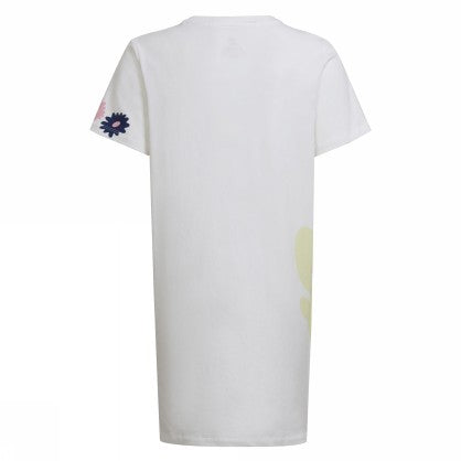 FLOWER PRINT TEE DRESS