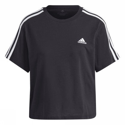 W 3S CR TOP BLACK/WHITE