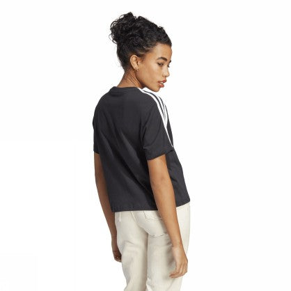 W 3S CR TOP BLACK/WHITE