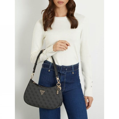 NOELLE TOP ZIP SHOULDER BAG