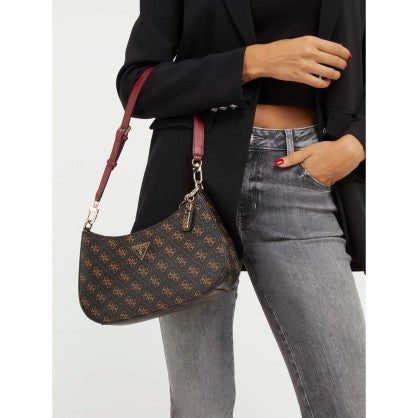 NOELLE TOP ZIP SHOULDER BAG