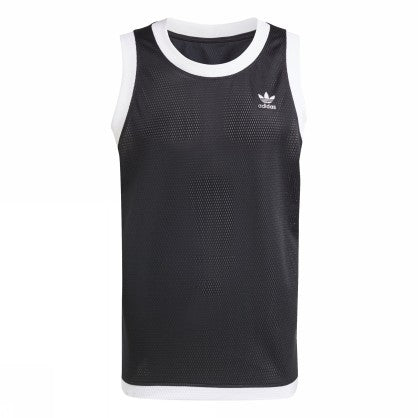 Mockeyelet vest