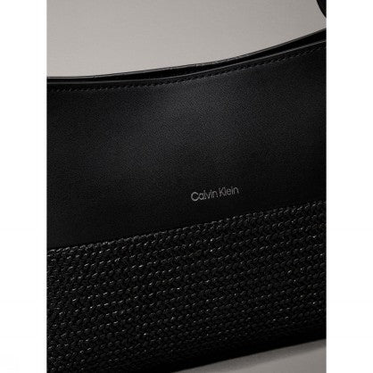 CK MIXMEDIA CONV BAG_RAFFIA