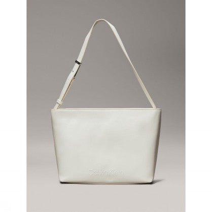 EMBOSSED LOGO MEDIUM SHOPPER