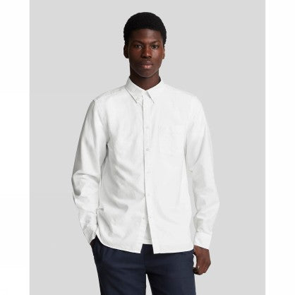 TONAL EAGLE PLAIN OXFORD SHIRT