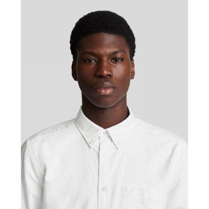 TONAL EAGLE PLAIN OXFORD SHIRT