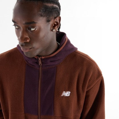 POLAR FLEECE HOODED JACKET