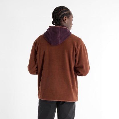 POLAR FLEECE HOODED JACKET