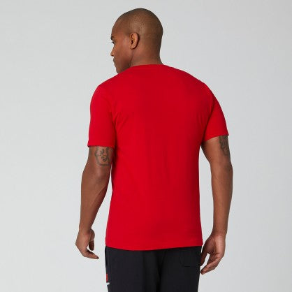 ESSENTIALS STACKED LOGO T TEAMREDP - T-Shirt MC