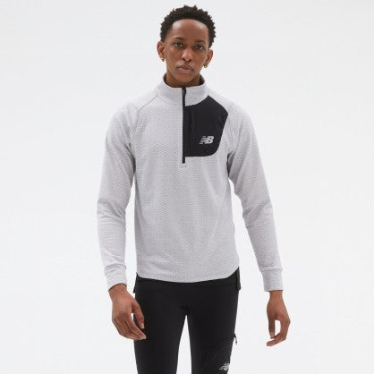 NB HEAT GRID HALF ZIP