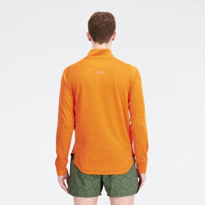 NB HEAT GRID HALF ZIP