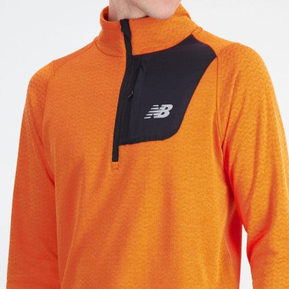 NB HEAT GRID HALF ZIP